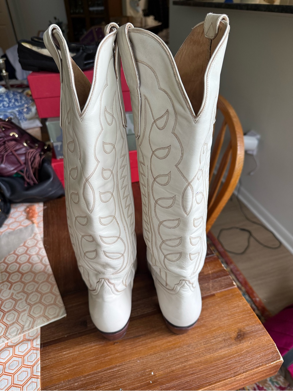 City Boots - The Houston Boot In Bone — image 3 of 4